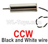 Wltoys Q818 Main motor with Black and White Wire(1pcs-CCW-Counterclockwise)-Q838-E-18
