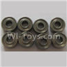 Wltoys V383 Spare parts-32 Bearing for the Horizontal shaft Group 3(5X2X2.5)-8pcs,Wltoys V383 RC Quadcopter Drone Spare Parts Accessories,Wltoys Model V383 Replacement Accessories
