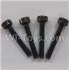 Wltoys V383 Spare parts-60 Screws 10,inner hexagon Machine Teeth screws(M2x13)Total 4pcs,Wltoys V383 RC Quadcopter Drone Spare Parts Accessories,Wltoys Model V383 Replacement Accessories