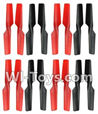 Wltoys V686 V686G V686K parts-04 Main rotor blades(16pcs) For Wltoys V686 V686G Quadcopter parts,V686 Drone Spare parts