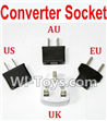 Wltoys V686 V686G V686K parts-63 Standard Adapter Universal Converter Socket(You can shoose AU,US,EU,UK Version) For Wltoys V686 V686G Quadcopter parts,V686 Drone Spare parts