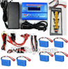 Wltoys V950 Spare-Parts-36-01 6pcs 1500mah battery & Upgrade Charger unit,Can charger 6x battery at the same time(Power & B6 Charger & 1-To-6 Parallel charging Board),Wltoys V950 RC Helicopter Spare Parts Brushless Wltoys V950 Parts Replacement Accessorie