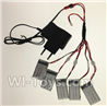 XK K124 Parts-19 USB Charger wire & Upgrade 1-to-5 Conversion wire & USB-to-Socket Conversion plug((Not include the 5 battery) For XK K124 helicopter Spare parts,EC145 6CH Flybarless RC Helicopter parts