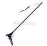 Wltoys XK K127 Tail rod assembly Parts.K127.0014.It include the Tail motor,Tail motor seat,Long tail pipe,Tail wing.