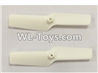 XK K130 Tail Rotor blades Parts(2pcs)-White-K130.0018