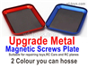 Wltoys XK K200 Parts Upgrade Metal Magnetic Screws Plate.2 Color you can choose.