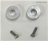 Wltoys XK K200 Parts 2pcs fixed ring with 2pcs Screws set for the main shaft. K130.0007.The Ring Size is φ3φ7x3mm.The Screws Size is 1.4x3PM D=2.5