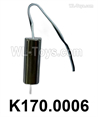 Wltoys K270 Parts K170.0006 Tail Motor Set.WLtoys XK K270 Rescue RC Helicopter Accessories