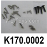 Wltoys K270 Parts K170.0002 Screw Set.WLtoys XK K270 Rescue RC Helicopter Accessories