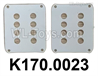 Wltoys K270 Parts K170.0023 Receiver Mount Set -LWQ Passenger Version-.WLtoys XK K270 Rescue RC Helicopter Accessories