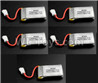 Wltoys XK X100 Battery-5pcs-3.7V 250MAH Battery-X100.007,Jaguar XK X100 Drone Parts
