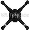 XK X260 Spare parts-01-02 X260-01 Upper body shell cover,XK X260 RC Quadcopter Drone Spare Parts Replacement Accessories