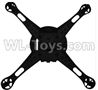 XK X260 Spare parts-01-03 X260-01 Bottom body shell coverX260-03,XK X260 RC Quadcopter Drone Spare Parts Replacement Accessories