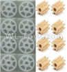 XK X260 Spare parts-08-01 Main gear(8pcs) & Small coper gear for Motor(8pcs),XK X260 RC Quadcopter Drone Spare Parts Replacement Accessories