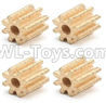 XK X260 Spare parts-08-04 X260-14 Small Copper Gear for the Motor(4pcs),XK X260 RC Quadcopter Drone Spare Parts Replacement Accessories