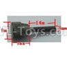XK X260 Spare parts-29 bolt For the FPV Display,XK X260 RC Quadcopter Drone Spare Parts Replacement Accessories