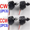 XK X380 Parts-16 2212 KV 950 Reversing-rotating Brushless Motor(CCW)-2pcs & 2212 KV 950 Rotating Brushless Motor(CW)-2pcs Spare Parts Accessories for Wltoys XK X380 RC Drone,RC Quadcopter Aircraft