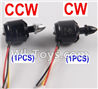 XK X380 Parts-17 2212 KV 950 Reversing-rotating Brushless Motor(CCW)-1pcs & 2212 KV 950 Rotating Brushless Motor(CW)-1pcs Spare Parts Accessories for Wltoys XK X380 RC Drone,RC Quadcopter Aircraft