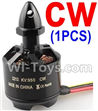 XK X380 Parts-18 2212 KV 950 Rotating Brushless Motor(CW)-1pcs Spare Parts Accessories for Wltoys XK X380 RC Drone,RC Quadcopter Aircraft