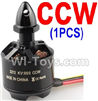 XK X380 Parts-19 2212 KV 950 Reversing-rotating Brushless Motor(CCW)-1pcs Spare Parts Accessories for Wltoys XK X380 RC Drone,RC Quadcopter Aircraft