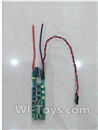 XK X380 Parts-39 ESC Board(With Red Light) Spare Parts Accessories for Wltoys XK X380 RC Drone,RC Quadcopter Aircraft