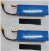 XK X500 Spare Parts-029-02 Official li-poli 14.8v 5500mah Battery(2pcs),XK X500 RC Quadcopter Drone Spare Parts,XK X500-A Replacement Accessories Parts