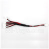 XK K110 K110S Parts-36 Upgrade 1-to-5 Plug wire(Small White-to-White Plug) For Wltoys XK K110 K110S Helicopter parts,6ch Brushless Helicopter spare Accessories