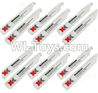 XK K120 Parts-03 Main blades,Propellers-Red(12pcs) For Wltoys XK X120 Helicopter parts,6ch Brushless Helicopter spare parts