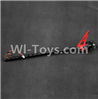 XK K120 Parts-12 Whole tail unit(Include the tail motor,tail cover) For Wltoys XK X120 Helicopter parts,6ch Brushless Helicopter spare parts