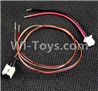 XK K120 Parts-15 Tail motor wire(2pcs) For Wltoys XK X120 Helicopter parts,6ch Brushless Helicopter spare parts
