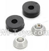 XK K120 Parts-54 Rubber ring(4pcs)- XK.2.K100.003 For Wltoys XK X120 Helicopter parts,6ch Brushless Helicopter spare parts