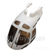 XK K123 Parts-03 Front fuselage,Front Canopy For XK K123 helicopter Spare parts,AS350 6CH Flybarless RC Helicopter  parts