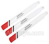 XK K123 Parts-07 Propellers,Main blades(3pcs)-Red For XK K123 helicopter Spare parts,AS350 6CH Flybarless RC Helicopter  parts