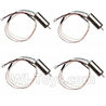 XK K123 Parts-35 Tail motor(4pcs) & Tail morot wire(4pcs) For XK K123 helicopter Spare parts,AS350 6CH Flybarless RC Helicopter  parts