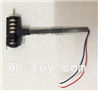 XinXun X31 RC Helicopter model XinXun-X31-F-22-Parts-13 Rotating Motor Assembly wit Red and Blue Wire(1pcs)