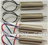 XinXun X32 RC Helicopter model XinXun-X32-B-2-Parts-03 rotating Motor with red and blue wire(2pcs) & Reversing-rotating Motor with black and white wire(2pcs)