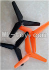 XinXun X33 RC Quadcopter parts, XinXun X33 X33V parts-02 Main rotor blades(4pcs)