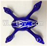 XinXun-X40-X40V parts-02 Upper and lower body cover-Blue for XinXun X40 X40V RC Quadcopter UFO model