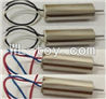XinXun-X40-X40V parts-15 rotating Motor with red and blue wire(2pcs) & Reversing-rotating Motor with black and white wire(2pcs) for XinXun X40 X40V RC Quadcopter UFO model