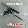 XinXun X42 X42V RC Quadcopter UFO parts-06 Whole let unit 1(black-Clockwise)
