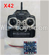 XinXun X42 X42V RC Quadcopter UFO parts-31 X42V Transmitter & Circuit board