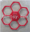 XinXun X45 X45V RC Quadcopter UFO XinXun X45 Quadcopter parts-02 Outer protect frame-Red