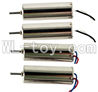 XinXun X45 X45V RC Quadcopter UFO XinXun X45 Quadcopter parts-07 rotating Motor with red and blue wire(2pcs) & Reversing-rotating Motor with black and white wire(2pcs)