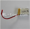 XinXun X47 X47V-parts-06 Official X47 X47V battery-3.7v 650mah with jst plug for XinXun X47 RC Quadcopter model