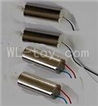 XinXun X47 X47V-parts-18 Main motor with Black and White wire(2pcs) & Main motor with Red and Blue wire(2pcs) for XinXun X47 RC Quadcopter model