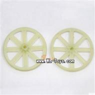 mjx T55/T655 parts Upper main gear & Lower main gear,MJX T655 T55 RC Helicopter Spare Parts MJX T55 toys model helikopter Accessories