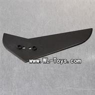 MJX T55/T655-parts-49 vertical wing (Black) MJX T655 T55 RC Helicopter Spare Parts
