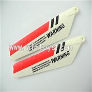 Lansheng LS-222 ls222 RC helicopter parts-04 Upper main blades(2pcs)-Red
