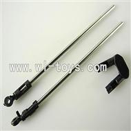 Lansheng LS-222 ls222 RC helicopter parts-15 Support pipe(2pcs) & Head for the support pipe(2pcs)& Horizontal fixture - My Shop - The Best Shop System