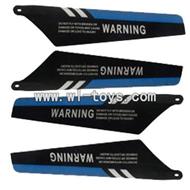 LS-222-ls222 RC helicopter parts-39 Main blades(Black) - WL-Toys Shop - The Best Shop